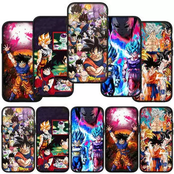 для iPhone 16 15 X XR Samsung Galaxy S24 S23 A16 Xiaomi Redmi Note 13 12 11 Pro Max 9 14 Plus Huawei OPPO Dragonball Goku Super Dragon Ball чехол для телефона for Huawei P20 Pro экрю