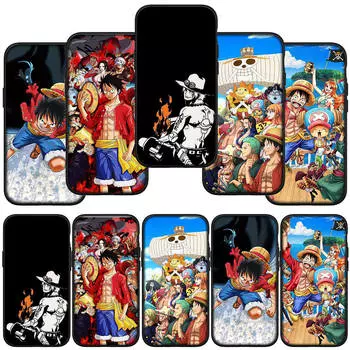 для iPhone 16 15 X XR Samsung Galaxy S24 S23 Plus Xiaomi Redmi Note 13 12 11 Pro Max 9 10 14 OPPO Huawei Cover Luffy One Roronoa Zoro Piece Phone Case for iPhone XR ceil