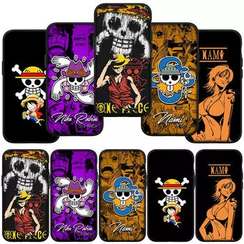 для iPhone 16 15 X XR Samsung Galaxy S24 S23 Plus Xiaomi Redmi Note 13 12 11 Pro Max 9 14 OPPO Huawei чехол Nico Robin Nami One Luffy Piece чехол для телефона for Huawei Y9 Prime 2019 болюс