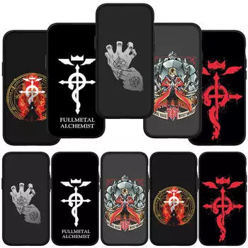 для iPhone 16 15 X XR Samsung Galaxy S24 S23 Plus Xiaomi Redmi Note 13 12 11 Pro Max 9 14 OPPO Huawei чехол Fullmetal Alchemis Elric Edward чехол для телефона for Samsung Galaxy A24 4G болюс