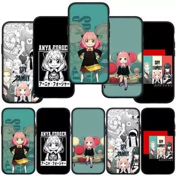 для iPhone 16 15 Xiaomi Redmi Note 13 12 11 Pro Max X 9 14 Plus XR Samsung Galaxy A15 S24 S23 Huawei OPPO Spy X Family Bond Yor Anya Forger чехол для телефона for Xiaomi Poco M6 Pro 4G болюс