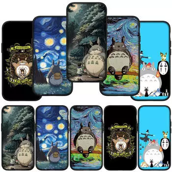 для iPhone 16 15 Xiaomi Redmi Note 13 12 11 Pro Max X 9 14 XR Samsung Galaxy A16 S24 S23 Plus A06 14C 10 8 Huawei OPPO чехол для телефона с изображением кота Тоторо for Samsung Galaxy A8 2018 олений