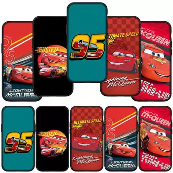 для iPhone 16 15 Xiaomi Redmi Note 13 12 11 Pro Max X 9 14 XR Samsung Galaxy S24 S23 Plus Huawei OPPO Cars 95 Lightning McQueen Supercar чехол для телефона for iPhone 11 олений