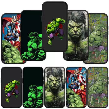 для iPhone 16 15 Xiaomi Redmi Note 13 12 11 Pro Max X 9 14 XR Samsung Galaxy A16 S24 S23 Plus A06Huawei OPPO Халк Супергерой Marvel Comics чехол для телефона for Huawei P20 ceil
