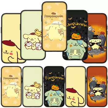 для iPhone 16 15 Xiaomi Redmi Note 13 12 11 Pro Max X 9 14 Plus XR Samsung Galaxy A15 S24 S23 Huawei OPPO Pumpumrin Pom Pom Purin чехол для телефона for Huawei P10 ceil