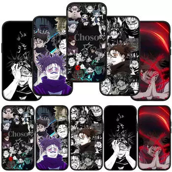 для iPhone 16 15 Xiaomi Redmi Note 13 12 11 Pro Max X 9 14 XR Samsung Galaxy A16 S24 S23 Plus 14C A06 10 Huawei OPPO Jujutsu Choso Kaisen чехол для телефона for Samsung Galaxy A33 5G болюс