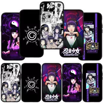 для iPhone 16 15 Xiaomi Redmi Note 13 12 11 Pro Max X 9 14 Plus XR Samsung Galaxy A16 S24 S23 A06 S20 FE 14C Huawei OPPO Хината Хьюга аниме-чехол для телефона for Samsung Galaxy A13 4G болюс