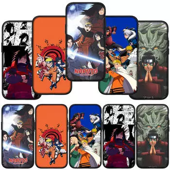 для iPhone 16 15 Xiaomi Redmi Note 13 12 11 Pro Max X 9 14 Plus XR Samsung Galaxy A16 S24 S23 Huawei OPPO чехол для телефона с японским аниме Мадара Учиха Саске for Samsung Galaxy S8 болюс