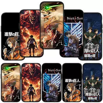 для iPhone 16 15 Xiaomi Redmi Note 13 12 11 Pro Max X 9 14 XR Samsung Galaxy A15 S24 S23 Plus 14C 13C 10 Huawei OPPO Levi Attack on titan чехол для телефона for Huawei Nova 3 олений