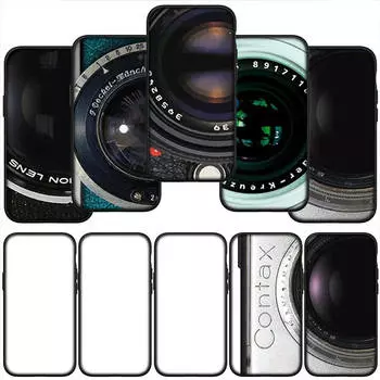 для iPhone 16 15 Xiaomi Redmi Note 13 12 11 Pro Max X 9 14 Plus XR Samsung Galaxy S24 S23 Huawei OPPO принт узор ретро камера винтажный чехол для телефона for iPhone 14 Pro аэро