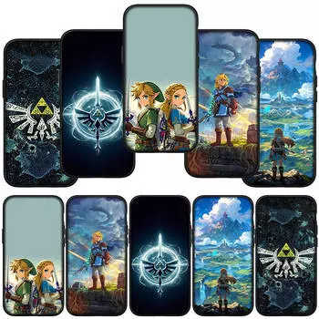 для iPhone 16 15 Xiaomi Redmi Note 13 12 11 Pro Max X 9 14 Plus XR Samsung Galaxy A15 S24 S23 8 14C 13C 12C Huawei OPPO чехол Zeldas Comics чехол для телефона for iPhone XR аэро