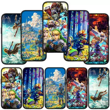 для iPhone 16 15 Xiaomi Redmi Note 13 12 11 Pro Max X 9 14 Plus XR Samsung Galaxy A15 S24 S23 8 14C 13C 12C Huawei OPPO чехол-постер Zeldas чехол для телефона for Samsung Galaxy A05 аэро