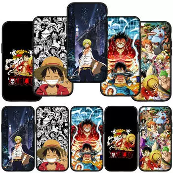 для iPhone 16 15 XR Samsung Galaxy S24 S23 Plus Xiaomi Redmi Note 13 12 11 Pro Max 10 14 OPPO Huawei чехол мультфильм One Luffy Sanji Piece чехол для телефона for Huawei Nova 5T болюс