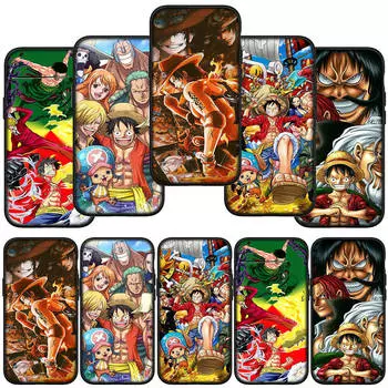 для iPhone 16 15 XR Samsung Galaxy S24 S23 Plus Xiaomi Redmi Note 13 12 11 Pro Max 14 OPPO Huawei Cover One Roronoa Zoro Luffy Piece Anime Phone Case for Samsung Galaxy A22 5G олений