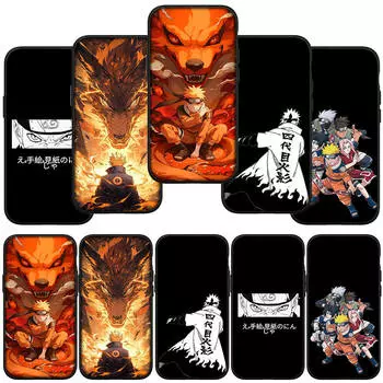 для iPhone 16 15 XR Samsung Galaxy S24 S23 Plus Xiaomi Redmi Note 13 12 11 Pro Max 14 OPPO Huawei чехол мультфильм Саске Наруто Итачи Учиха чехол для телефона for Samsung Galaxy A72 4G экрю