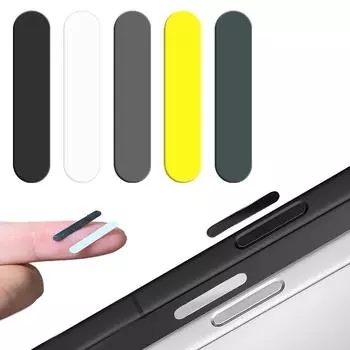 Для iPhone 16 Pro Max боковая кнопка защитное стекло кнопка 16Pro 16Plus камера сенсорный экран D7R9 Black-2pcs