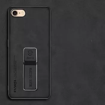 Для iPhone 16E 16e Luxury Skinsheep Kickstand Жесткий чехол для iPhone 16E SE4 2025 Ударопрочный мягкий край Магнитный держатель Чехол для телефона iphone SE 4 чёрный