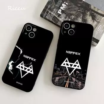 Для iPhone музыкальный чехол для телефона ДЛЯ iPhone 14 11 12 Pro 8 7 Plus SE X Pro 14 MAX 12 13 MINI XR XS Neffex iphone 14 мягкие чехлы для телефонов iphone XR