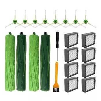 Для Irobot Roomba I1, I3, I4, I5, I6, I7, I8, E5, E6, E7 Основная боковая щетка Hepa фильтр пылесоса сменный комплект аксессуаров