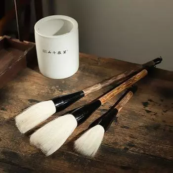 Для искусства бамбуковые студенческие живописные художественные кисти для письма большие китайские кисти каллиграфические кисти куплетные кисти