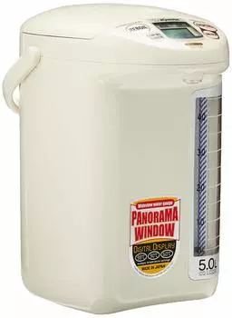 Для использования за рубежом электрический чайник Zojirushi с микрокомпьютером CD-LCQ50-WG (220-230 В переменного тока)