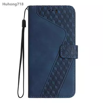 Для Itel A16 A17 A18 A23 A24 A27 A33 Plus A48 A49 Play A50 A50C A56 A58 Lite A60 A60S Pro A70 A80 A90 A95 4G 5G Чехол Слот для карт Защитная откидная крышка Itel A50C синий