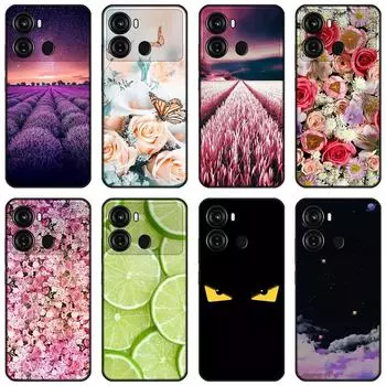 Для itel P40 S23 P 40 S 23 чехол Мягкая силиконовая задняя крышка чехол для телефона с рисунком Звездное небо For itel S23