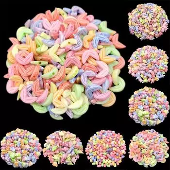 Для изготовления ювелирных изделий 20-80 шт. подвеска в виде рыбы-моркови унисекс акриловое ожерелье браслет оптовая продажа конфетный цвет DIY поделки свободные бусины 5# 20Pcs 8*11mm