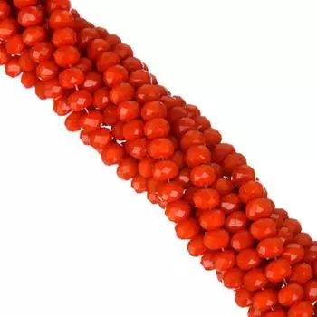 Для изготовления ювелирных изделий, граненый стеклянный кристалл Rondelle, браслет, ожерелье, сделай сам, поделка, натуральный разделитель, свободные бусины 6 мм, 100 шт.