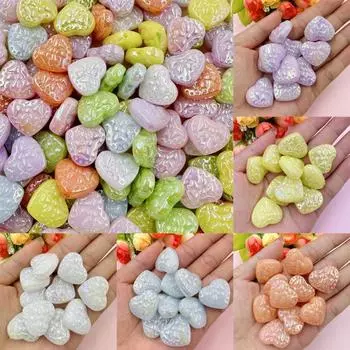 Для изготовления ювелирных изделий Креативный материал ручной работы ярких цветов 10 шт. DIY ювелирный материал 25*21,2 мм DIY аксессуары модный акрил с отверстиями аксессуары синий