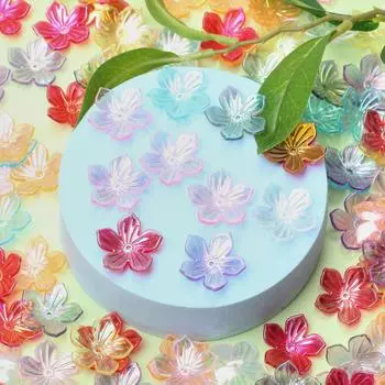 Для изготовления ювелирных изделий свободные бусины-разделители ручной работы 22,8 мм 20 шт. акриловые бусины «сделай сам» браслет в форме солнечного цветка ожерелье белый