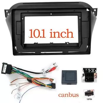 Для JAC S2 t40 2015 2016 2017 2018 2019 Кабель Провода Плата Управления CANBUS Рабочая Стерео Панель Приборная Панель Установка DVD Рамка 10 дюймов 2din