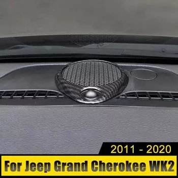 Для Jeep Grand Cherokee WK2 2011 2012 2013 2014 2015 2016 2017 2018 2019 2020 ABS автомобильная приборная панель центральный динамик кольцо рамка крышка отделка