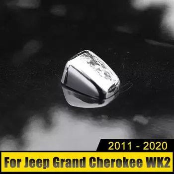 Для Jeep Grand Cherokee WK2 2011 2012 2013 2014 2015 2016 2017 2018 2019 2020 ABS автомобильные форсунки омывателя лобового стекла крышки отделки серебряный