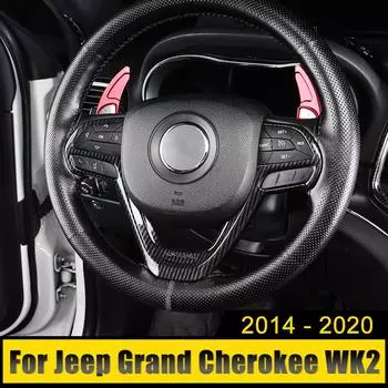 Для Jeep Grand Cherokee WK2 2014 2015 2016 2017 2018 2019 2020 ABS рулевое колесо автомобиля кнопка рамка крышка отделка декоративная наклейка серебряный