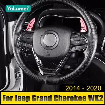 Для Jeep Grand Cherokee WK2 2014 2015 2016 2017 2018 2019 2020 ABS рулевое колесо автомобиля кнопка рамка крышка отделка декоративная наклейка серебряный