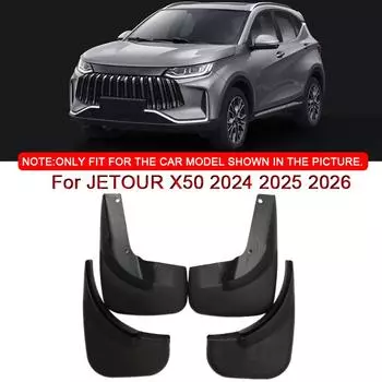 Для JETOUR X50 2024 2025 2026 автомобильный стайлинг ABS автомобильные брызговики брызговики брызговики переднее заднее крыло автомобильные аксессуары чёрный