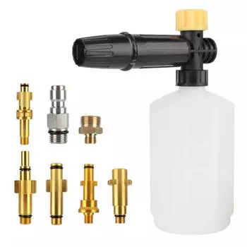Для Karcher Kranzle Interskol Elitech Huter Car Wash Water Gun Cleaner Foam Lance High Pressure Washer Penogenerator D