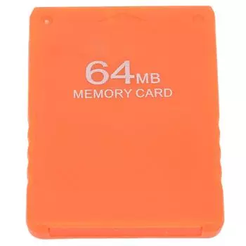 Для карты памяти PS2 64 МБ Высокоскоростная эффективная игровая карта памяти с поддержкой FMCB1.966 и всех оранжевый