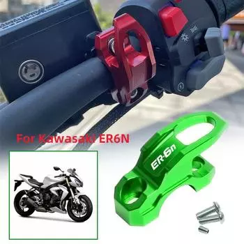 Для Kawasaki ER6N ER 6N ER-6N 2006-2016 2013 2014 мотоциклетный кронштейн главного тормозного цилиндра сумка зажим для багажа держатель крючок для шлема оранжевый