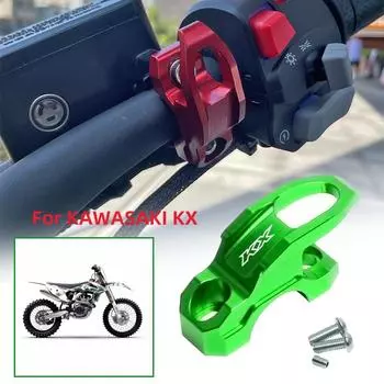 Для Kawasaki KX65 KX80 KX85 KX 125 250 250F 450F мотоцикл главный тормозной цилиндр кронштейн сумка багажный зажим держатель крючок для шлема оранжевый