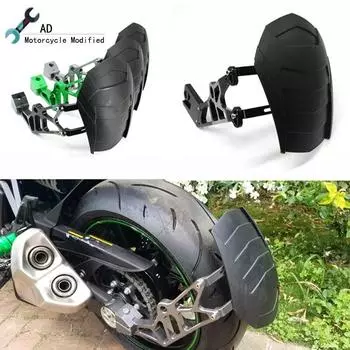 Для Kawasaki Ninja1000 Z1000 Z1000SX 2010 до заднего брызговика, аксессуары для мотоциклов, Ninja 1000 Z 1000 SX, детали мотоцикла чёрный