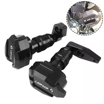 Для KAWASAKI Ninja650 ER-6N ER6N ER 6N 2012-2016 ER6F ER-6F защитная рамка слайдер-обтекатель Crash Pad Protector зелёный