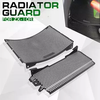 Для Kawasaki Ninja ZX-10R Performance ZX10R ZX 10R 2025 2025 2025 Защитная крышка радиаторной решетки мотоцикла чёрный
