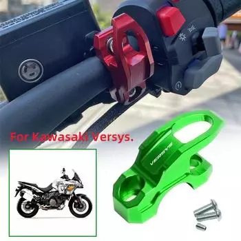 Для Kawasaki Versys 650 300 300X 1000 X300 2025 мотоциклетный главный тормозной цилиндр кронштейн сумка багажный зажим держатель крючок для шлема чёрный