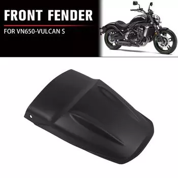 Для KAWASAKI VN650 Vulcan S 650 EN650 VN 650 2015-2025 2025 2025 Удлинитель переднего крыла мотоцикла Удлинитель брызговика чёрный