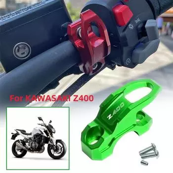 Для Kawasaki Z400 Ninja400 Z NINJA 400 Аксессуары для мотоциклов Главный тормозной цилиндр Кронштейн Сумка Багажный зажим Держатель Крючок для шлема оранжевый