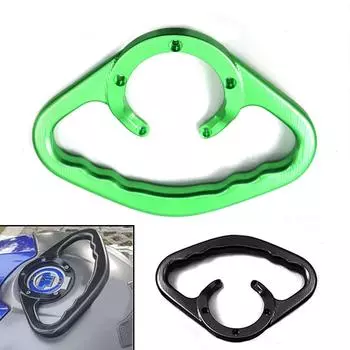 Для KAWASAKI Z800 Z1000 ER-6N ER-6F NINJA 300 Z1000SX ZX-6R 636 ZX-10R ZZR1400 ручка пассажира газовый топливный бак подлокотник поручни красный