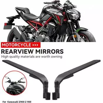Для Kawasaki Z900 Z 900 Мотоцикл Ветровое крыло Зеркало заднего вида Регулируемое вращающееся Аксессуары для мотоциклов Задний ход
