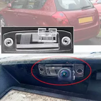 Для Kia Cee d ED Ceed 2012 2011 2010 2009 2008 2007 2006 Автомобильный задний багажник, кронштейн для камеры, чехол, пластина, аксессуары 1PC